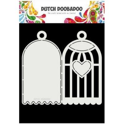 Dutch Doobadoo Dutch Card Art Schablone - Vogelkäfig